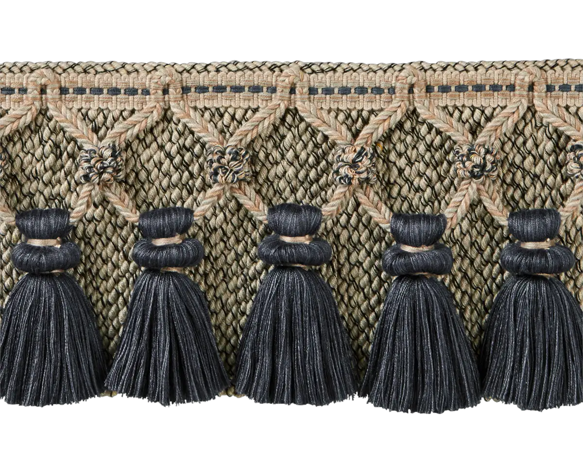 Photo of Bullion Fringe with Ruche Lattice and Tassels