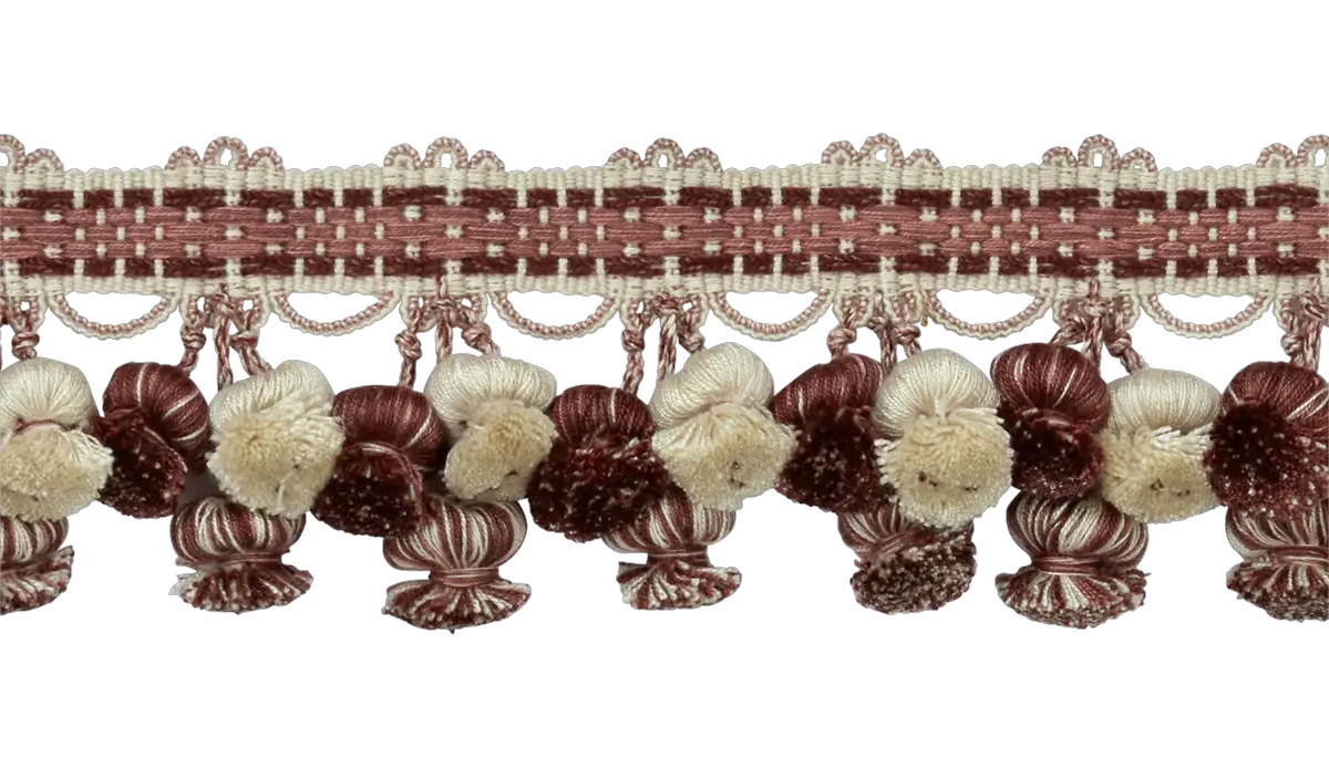 Photo of Triple Onion Fringe with Gimp Braid